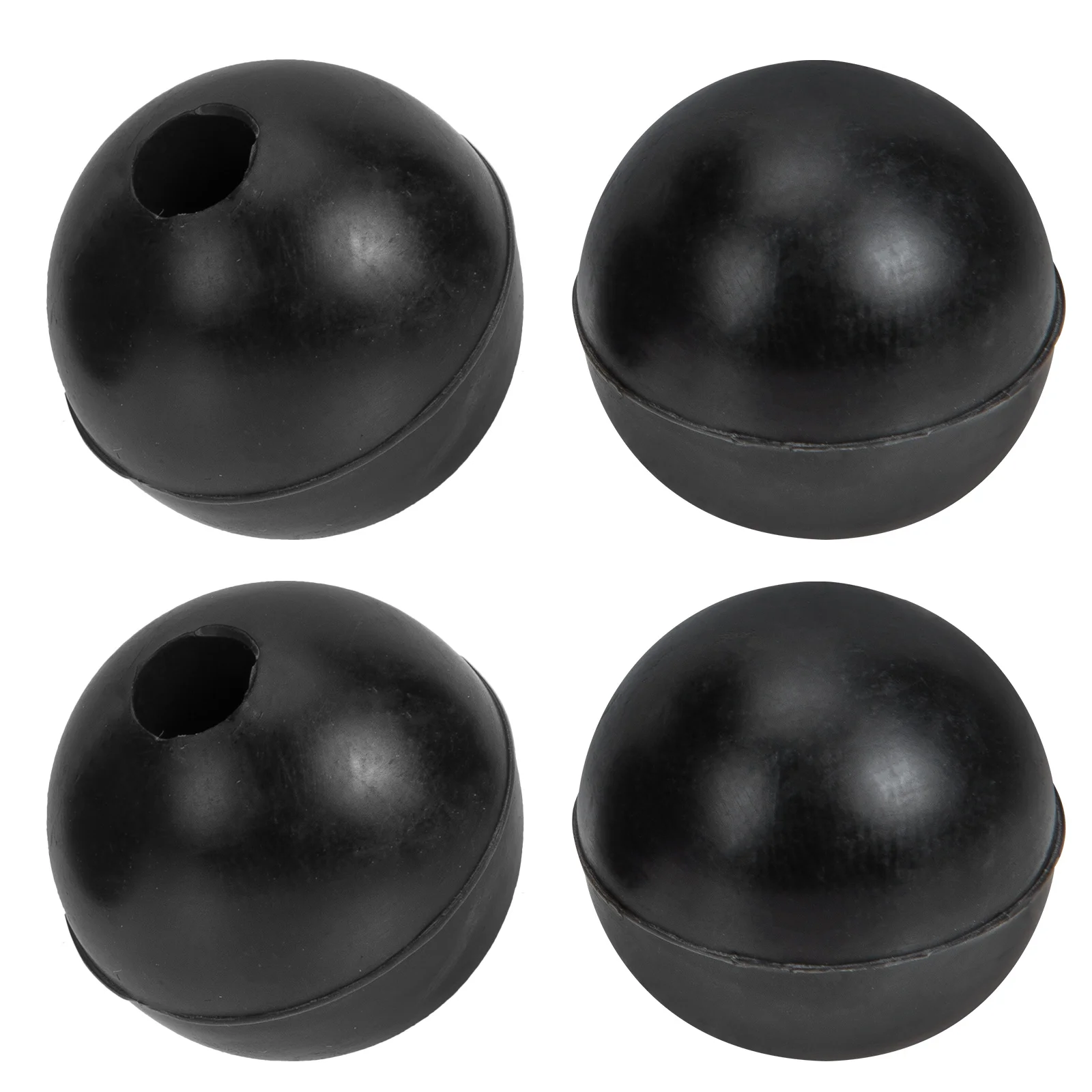 4 Pcs Drum Stick Rubber Head Drumstick Ball Instrument Gadget Mallets Part