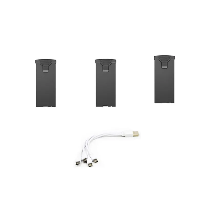 Lot de 1/2/3 Batteries Drone + Hélices de Rechange