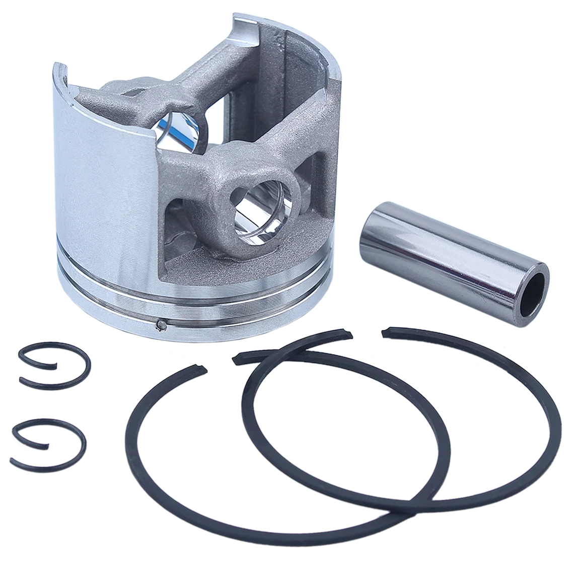 Piston 50mm For Stihl 044 MS440 Rings Circlips 12mm Wrist Pin Kit 1128 030 2015