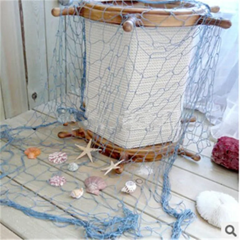 Fishing Net Lifebuoy Starfish Shell Wall Hangings Decor for Studio Restaurant Bar Home Decorative Props Nautical Crafts Ornament wall hangings decor