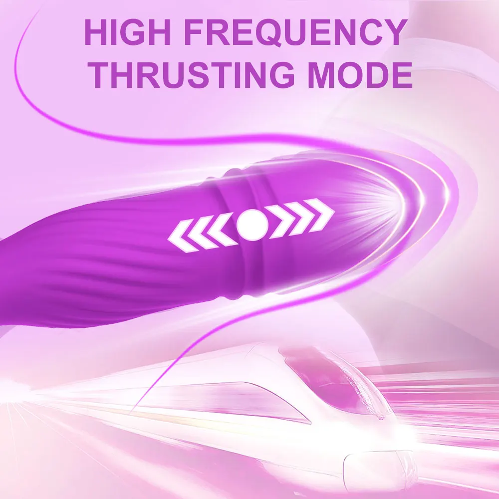Voor afstandsvibrator vrouwen dildo stotend telescopisch G-spot massage clitoris stimulator masturbator_voghion.com