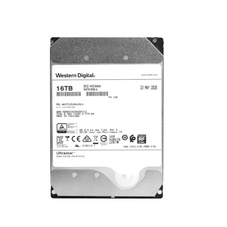   HDD ĳ, WUH721816ALE6L4 DC HC550, 16TB SATA, 6 Gb/s, 7200RPM, 3.5 ġ, 512MB