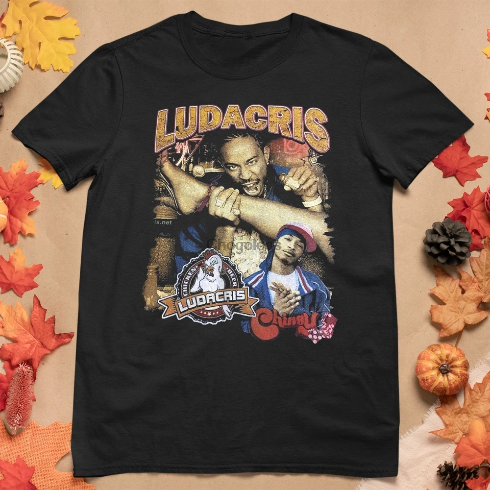 T-shirt Fan Ludacris - Noir Coton Unisexe Tailles S à 5XL | Vêtement Cadeau Musique Hip-hop