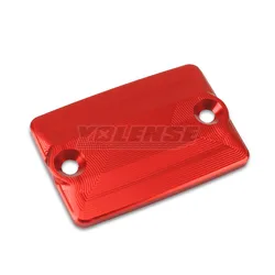 CNC Front Brake Fluid Reservoir Cap and Master Cylinder Cover (NO LOGO Red)