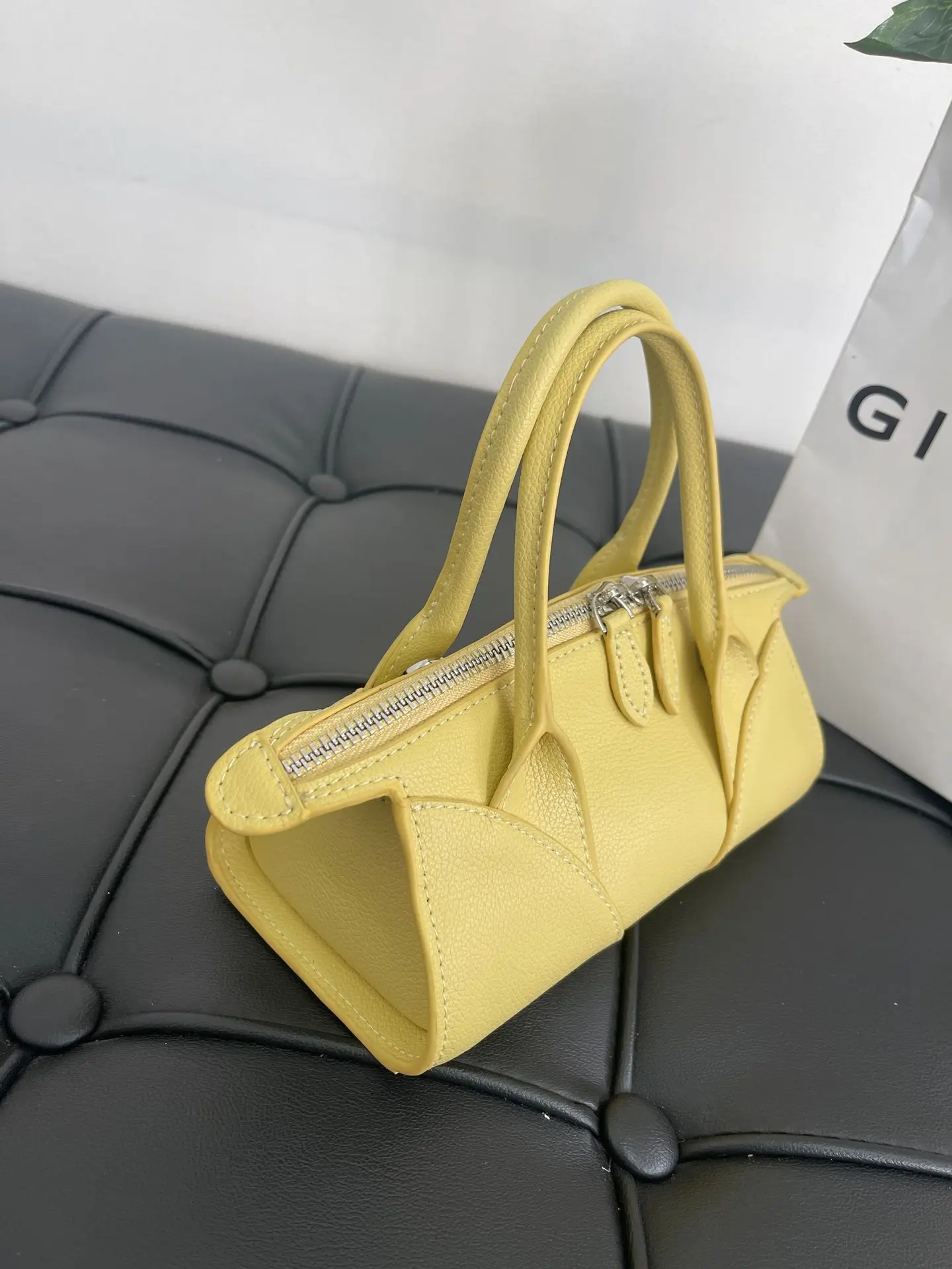 Dave&Di French Fashion Ladies Retro Boston Women's Bag Blogger  Messenger Shoulder Handbag Small Bag Women 2023 Autumn New