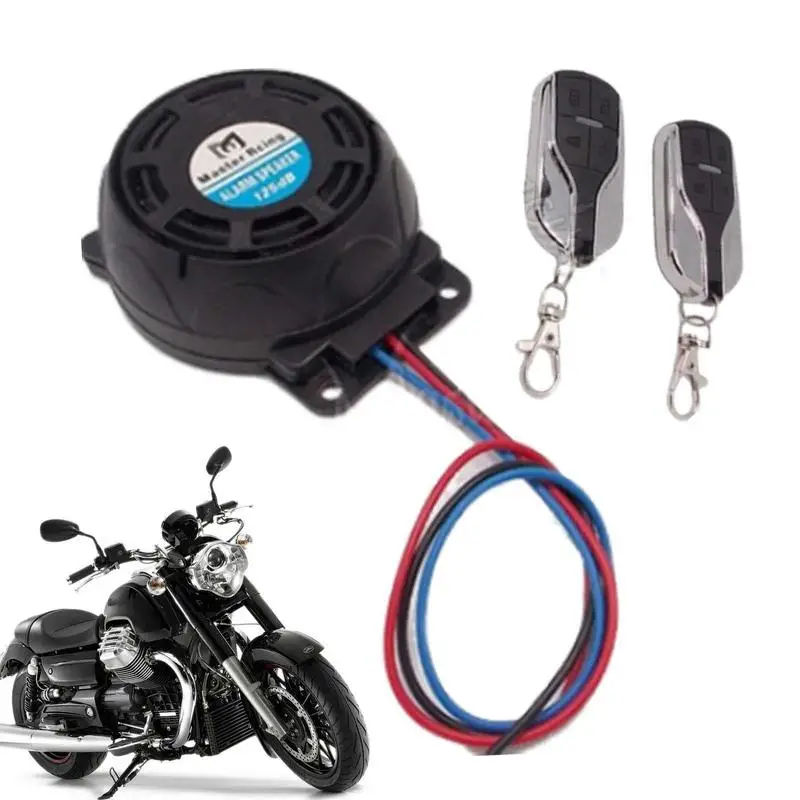 

Motorcycle Anti Theft Devices Ebike Alarms Disc Brake Lock With Waterproof Alarm Disc Lock For Long-Distance Remote Control Bike