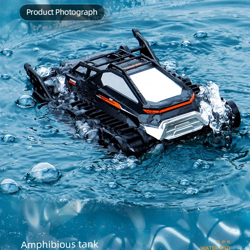 JJRC Q183 Rc Tank Car Track Remote Control Cars Off Road 4X4 2.4G Amphibious Crawler Truck Climbing Electric Model Vehicles Toys 2