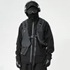 Outdoor Tactical Function Multi-pocket Design Vest Men Clothing Y2K High Street Techwear Style Sleeveless Jackets chalecos 1