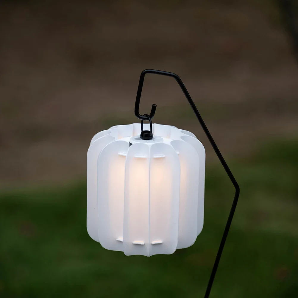 For GZ Pumpkin Shape Lampshade Ultralight Camping Light Lampshade Waterproof Pleated Lantern Shade Camping Light Accessories