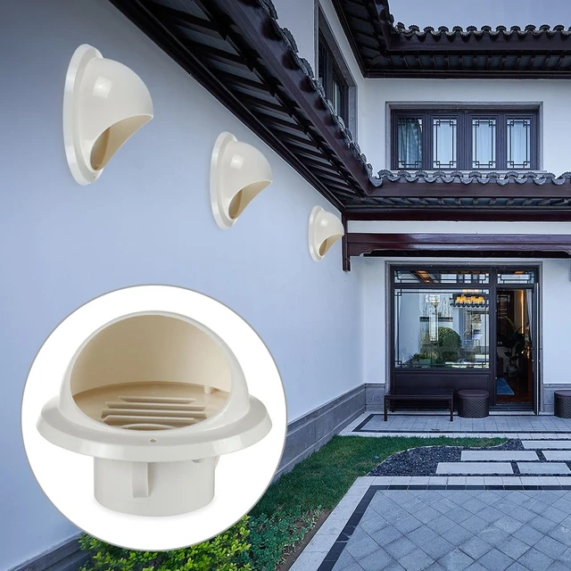 Pvc Wall Ventilation Grille | Pvc Exhaust Grille Cover | Wall Ventilation  Home - Wall - Aliexpress