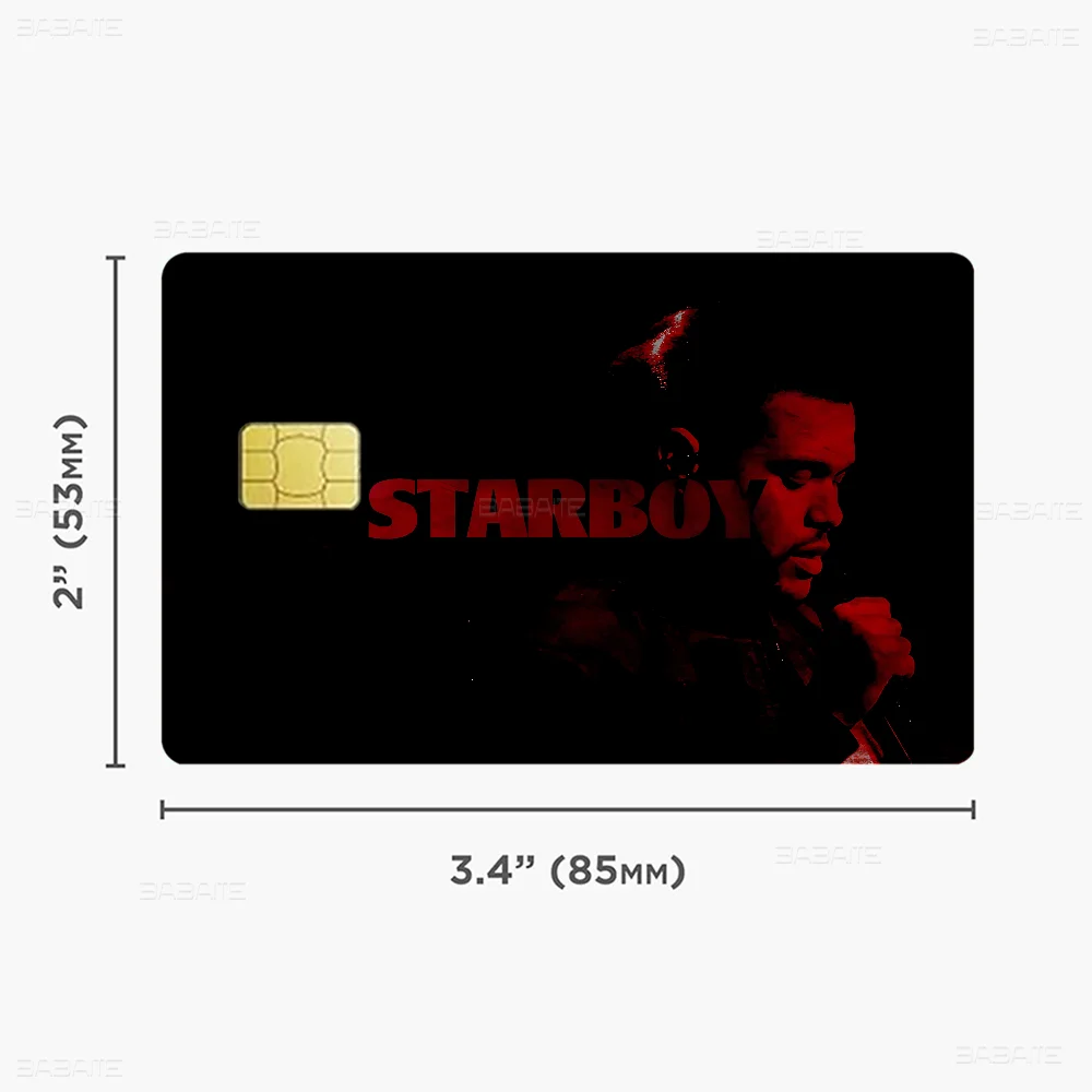 The Weeknd Anime Front Cover Film Sticker Skin