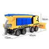 Friction Powered Snow Removal Plow Truck Construction Toy,Inertia Repair Car Toy, Engineering Vehicle,Toys For Children 2-6 Year 4