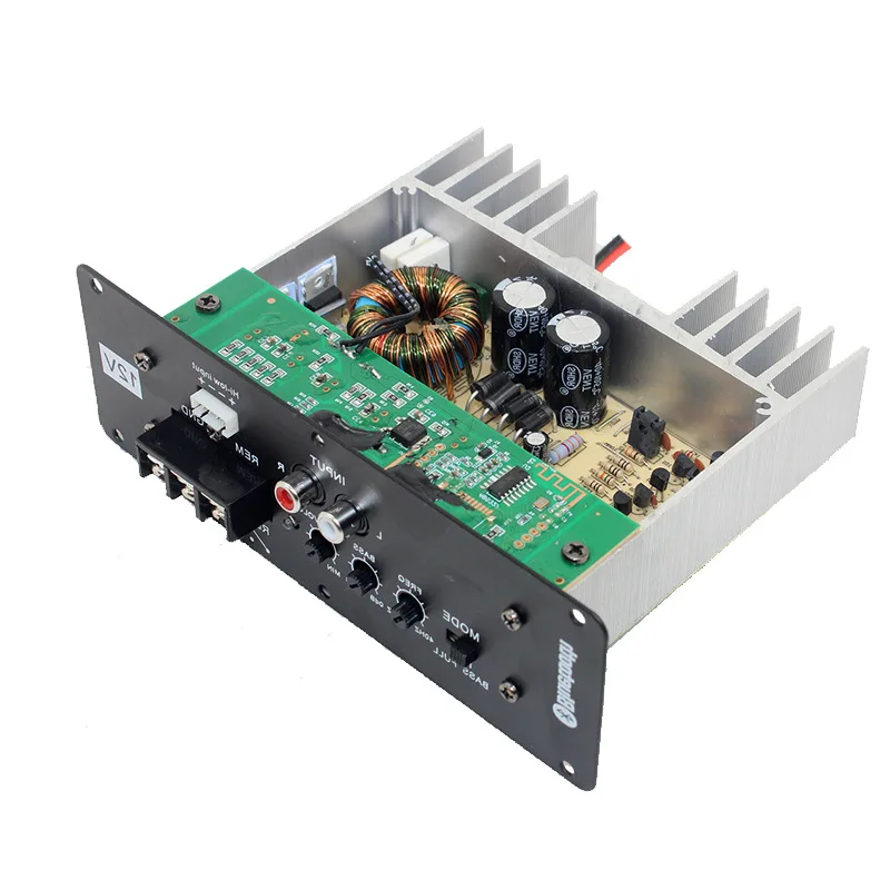 Car Audio DIY Single Way Power Amplifier Board High Power 300w with Subwoofer Woofer Bluetooth 5.012V Audio Amplifier