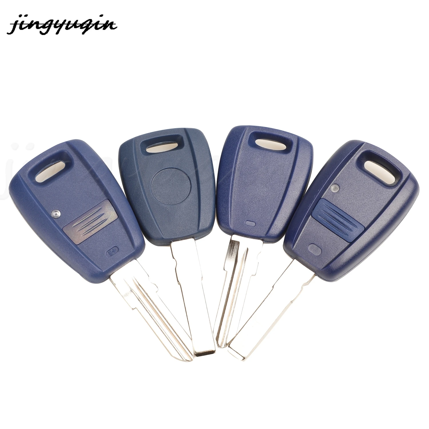 jingyuqin Transponder Ignition Key Without Chip For Fiat Punto Stilo Seicento With Uncut Blade GT15R/sip22