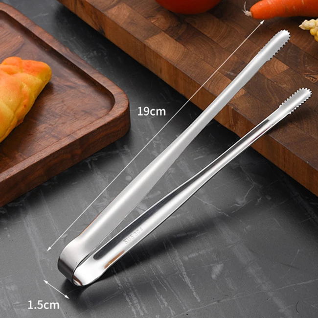 Premium Stainless Steel Non-Slip Cooking and BBQ Tongs