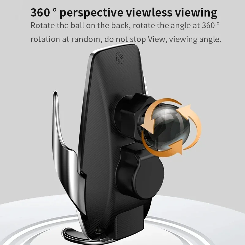 for VW ID.3 ID3 Car Phone Holder Screen Navigation Bracket Magnetic New Energy Wireless Charging Rack Storage