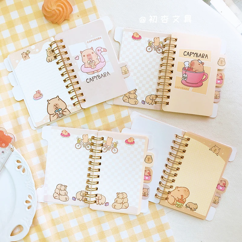 Kawaii Capybara Memo Pad 2