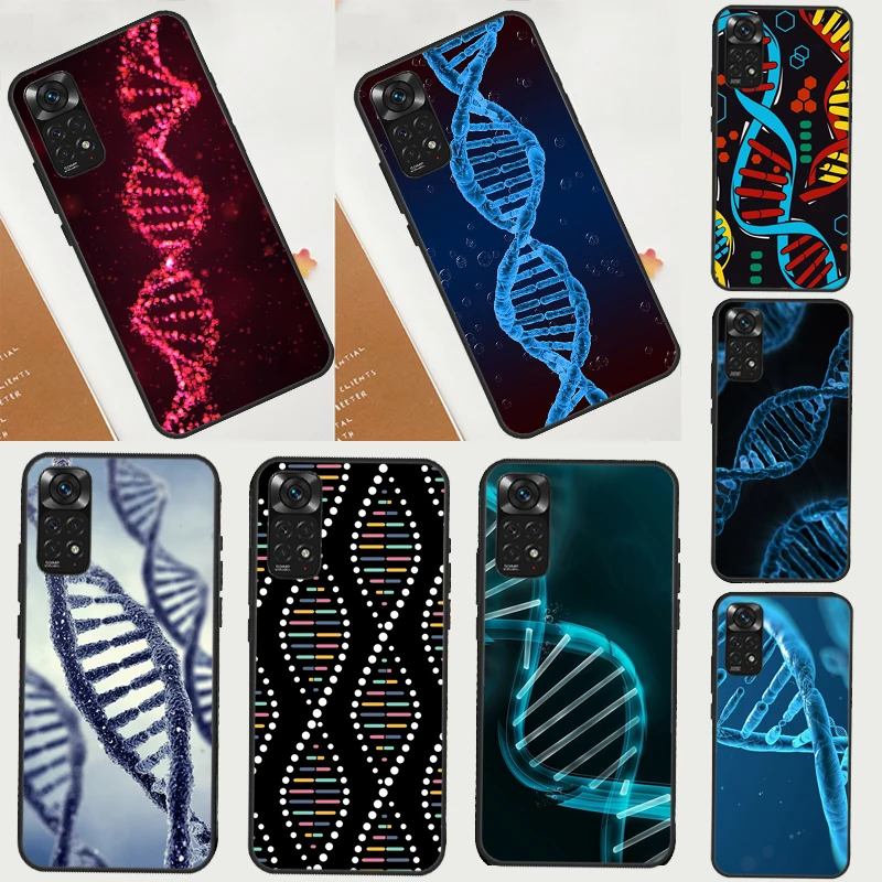 Custodia Per Telefono Science Dna Biology Per Xiaomi Redmi Note 12 8 9 10 11 Pro 8T 9S 10S 11S 12S 10A 9C 10C 12C Cover