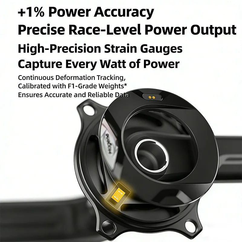 Magene PES P515 Power Meter Set 4 Bolt 110BCD 24mm Cadence Pedal