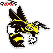 

Cool A Horrible Bee Sticker Car Decal PVC.