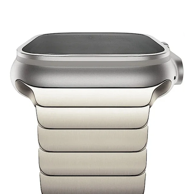 Premium Stainless Steel Watch Strap - Elegant Metal Bracelet