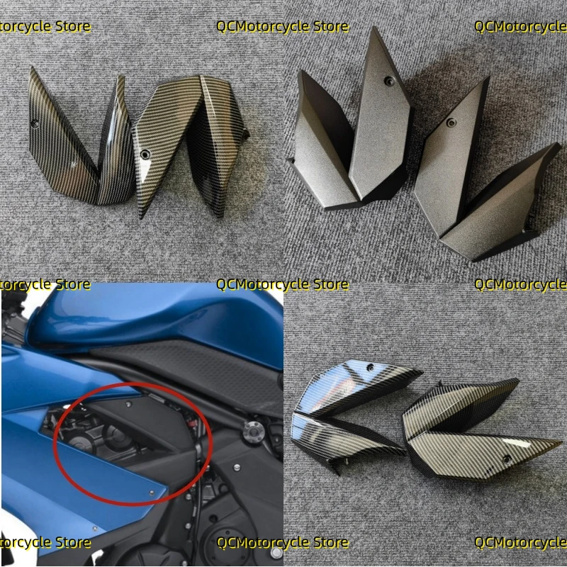 Front Side Frame Fairing Panel Fuel Tank Under Cover Guard Cowling Fit For Kawasaki Ninja650 Ninja 650 ER6F 2009 2010 2011