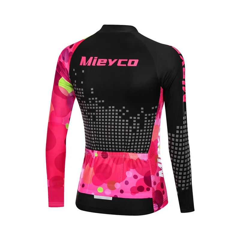 Women's cycling overalls Quick Dry Mountain Bike Jerseys Autumn Spring Breathable Woman Cycling Tops Long Sleeve Women's cycling