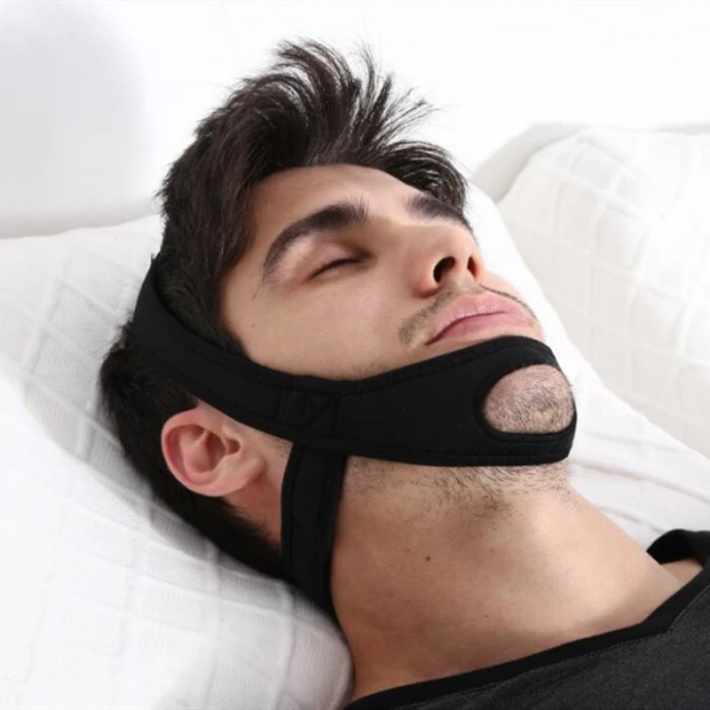 New Neoprene Anti Snore Stop Snoring Chin Strap Belt Anti Apnea Jaw