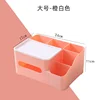 Multifunctional Tissue Storage Box Cover Napkin Holder Sundries Ontainer Stationery Organizer for Bedroom Office Bathroom Vanity 6