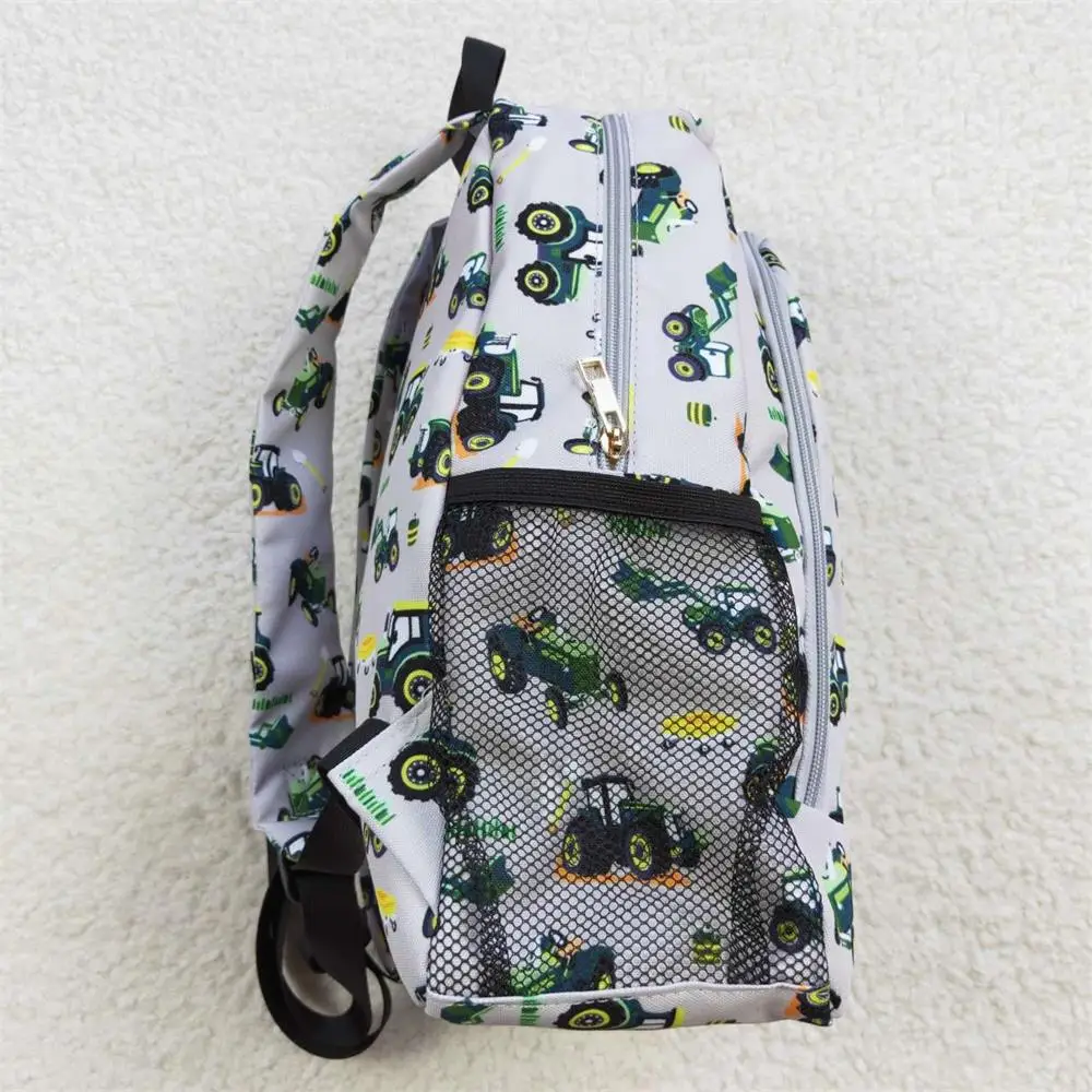 Wholesale Boutique Baby Kids Tractor Farm Backpack Toddler Outdoor Portable Kids Children School Boutique Bag 4