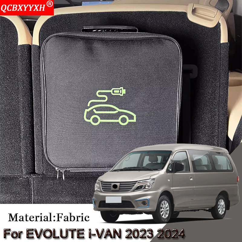 Ev Car Charging Cable Storage Borsa Per Il Trasporto Per Evolute I-Van 2023 2024 Spine Per Caricabatterie Prese Accessorio Ignifugo Impermeabile