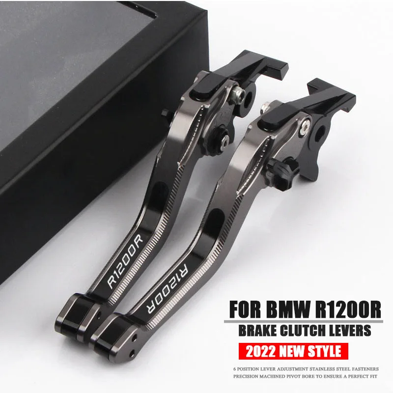 

2022 new style Fit for BMW R 1200R R1200R R1200RS 2015-2018 Accessories Motorcycle Aluminum CNC Adjustable Brake Clutch Levers