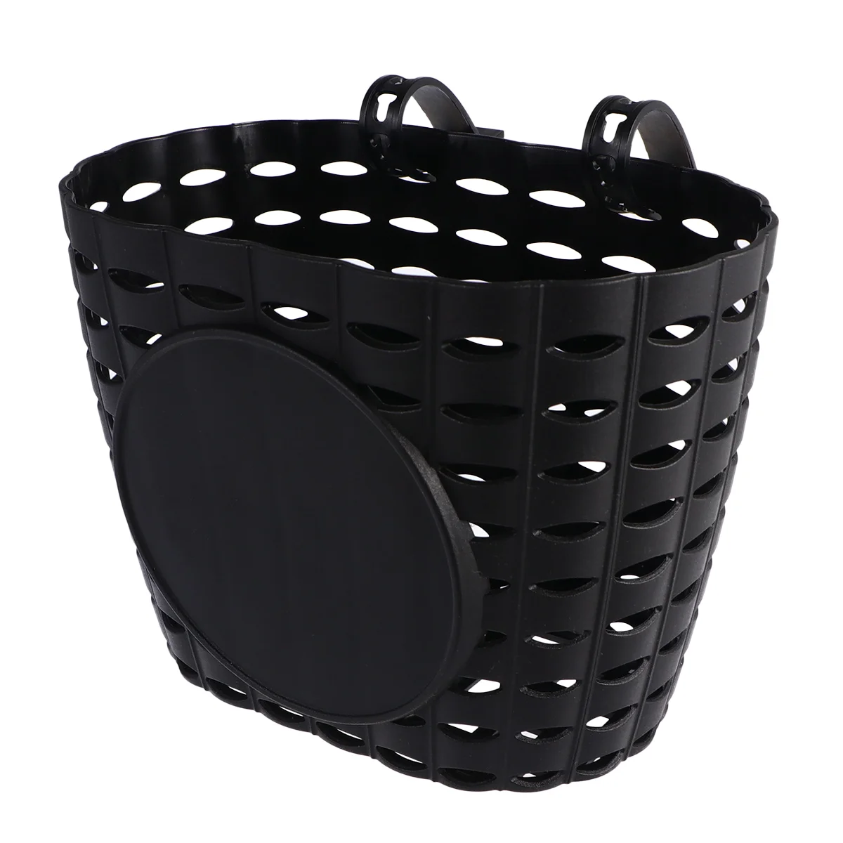 

Children Bike Basket Front Handlebar Basket Detachable Removable Easy Install Quick Released Basket for Kids Bike Black Size