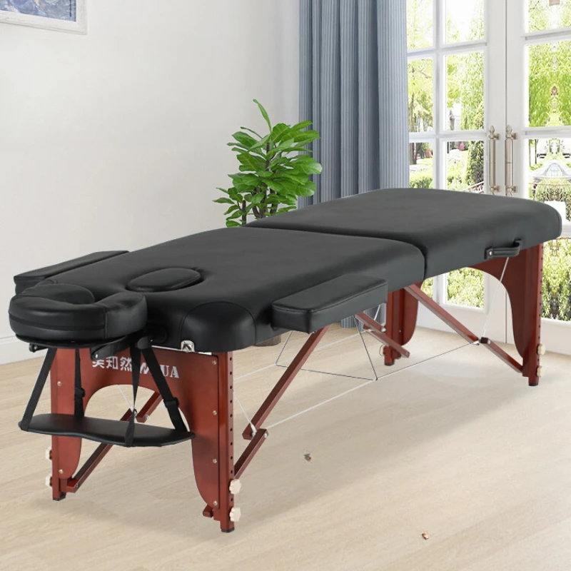 Wooden Face Massage Bed Beauty Speciality Adjust Knead Massage Bed Home Comfort Camilla Masaje Commercial Furniture RR50MB nail pedicure massage bed wooden speciality examination beauty massage bed face comfort camilla masaje beauty furniture bl50md
