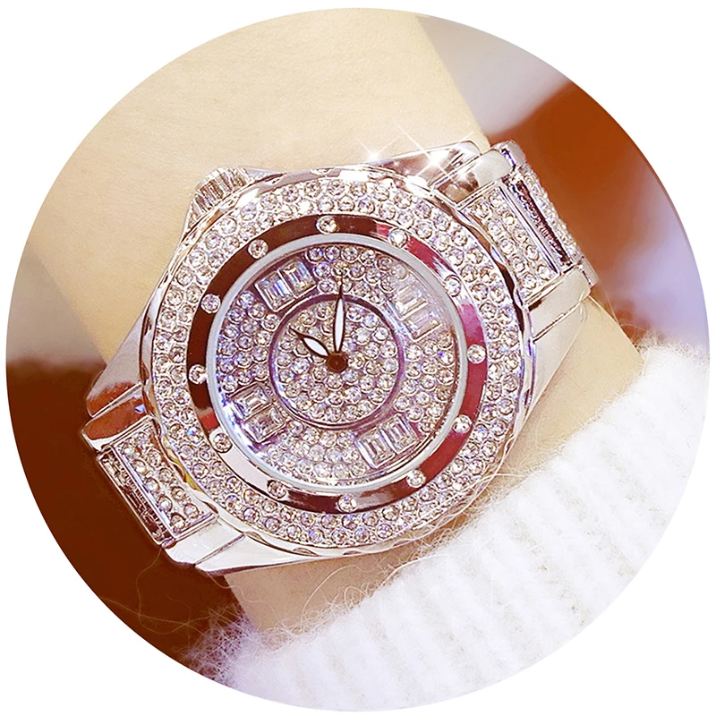 

Womens Watches Brand Luxury Diamond Stainless Steel Bracelet Ladies Watch Rose Gold Fashion Waterproof Gifts Clock Relojes Mujer