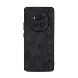Ultrathin Cube Pattern Full Protection Leather Case - Magic 6 (Black)