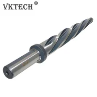 5/8 Inch Bridge Reamer 1/2 Inch Shank HSS Taper Bridge Reamer Bit High Speed Steel Spiral Flute Drill Bit for Metal Construction 1