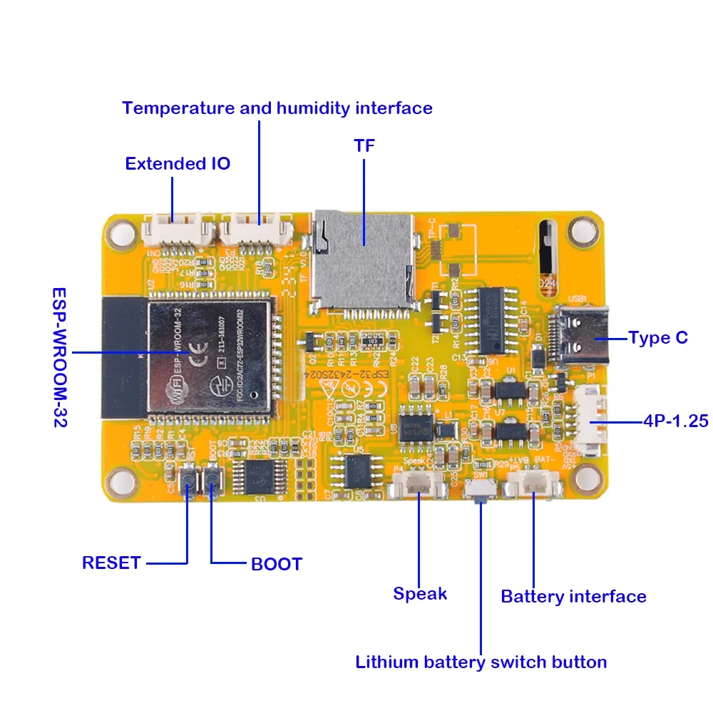 รูปสินค้า จอสัมผัส ESP32 2.4 นิ้ว WiFi+BT สำหรับ Arduino IoT