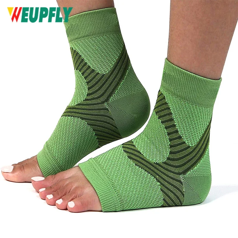 

1 пара, компрессионные повязки на лодыжку, с открытым носком