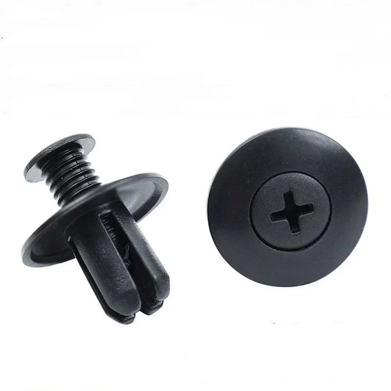 200pcs 8mm Plastic Rivets 5