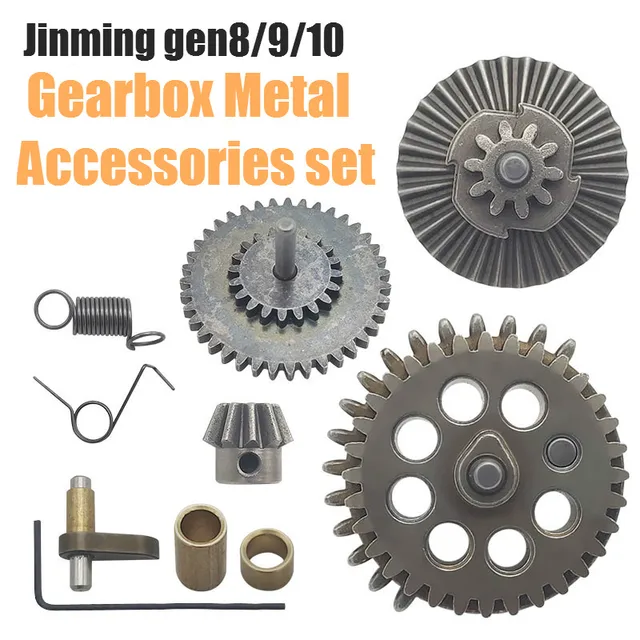 Jinming gen 8/9/10 Gel Ball Blasters Water Toy Guns Gearbox Metal Accessories set for children outdoor toy 1