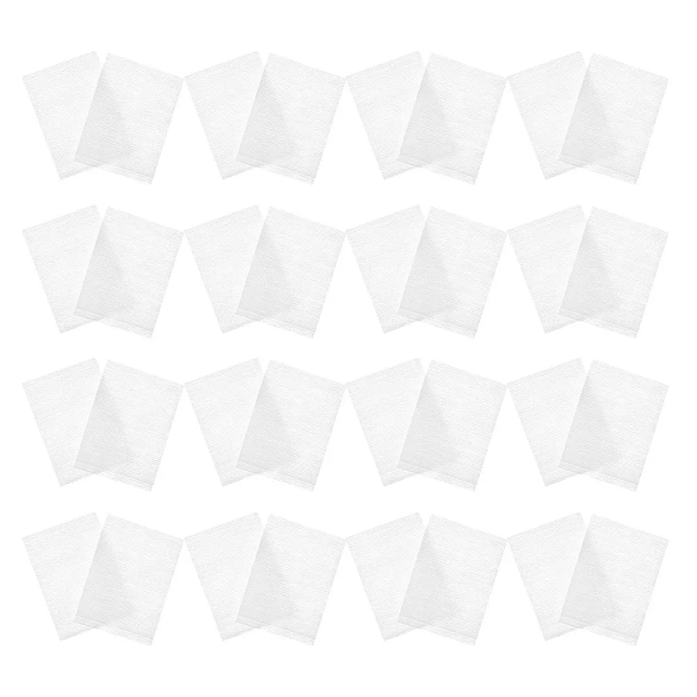 240Pcs 메이크업 코튼 패드 직사각형 부드럽고 두꺼운 각질 제거 페이스 클렌징 패드 메이크업 리무버 물티슈 코튼 와이프