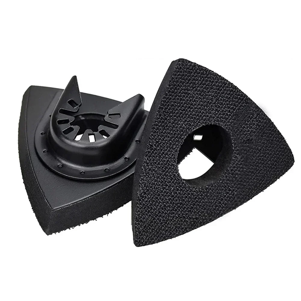 4PCS Oscillating Multitool Sanding Pads 80*80*80mm Plastic Sanding Pads For Wood Metal Palstic Sanding Power Tool Parts 6