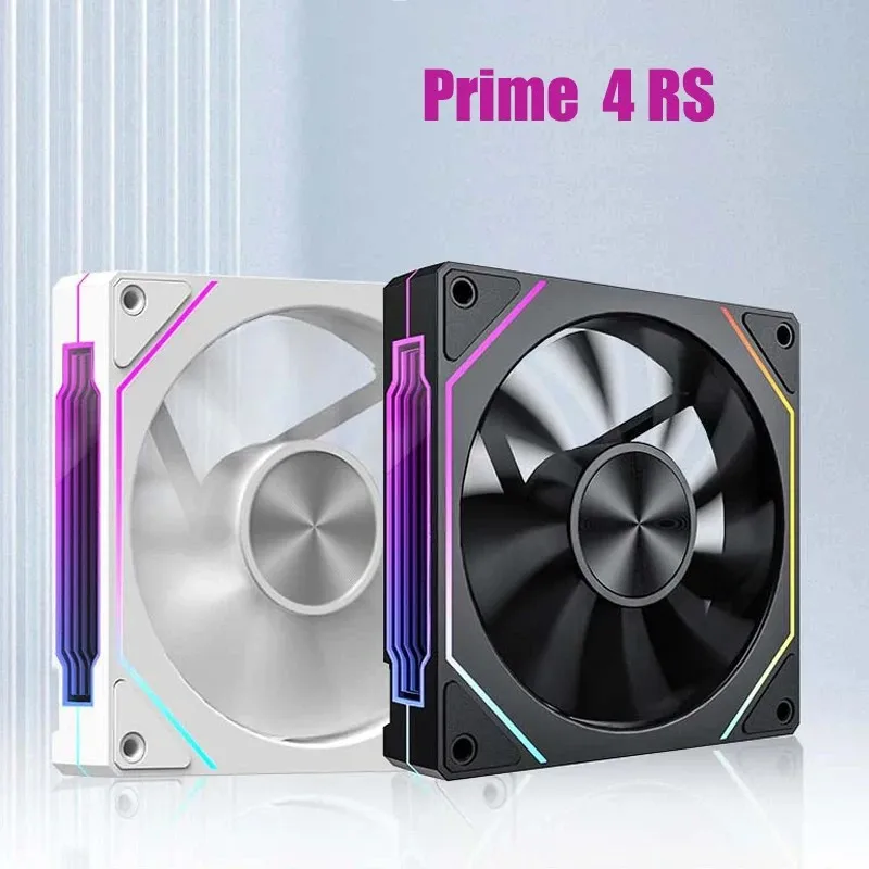 LDPCSJ Prism 4RS 12cm ARGB 4-Pin PWM Silent Cooling Computer Case Fan High Air Volume 12V