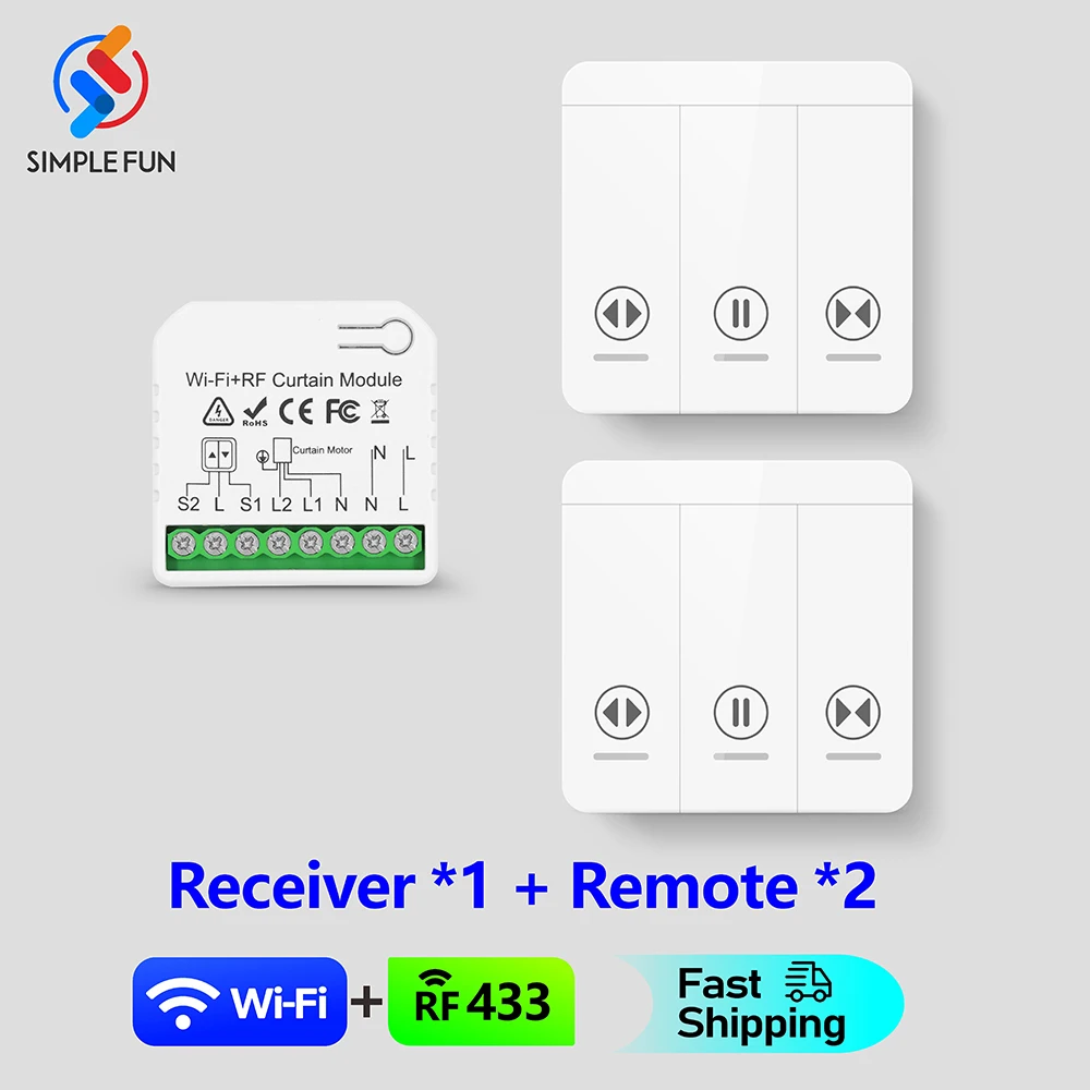 1Receiver 2Remote