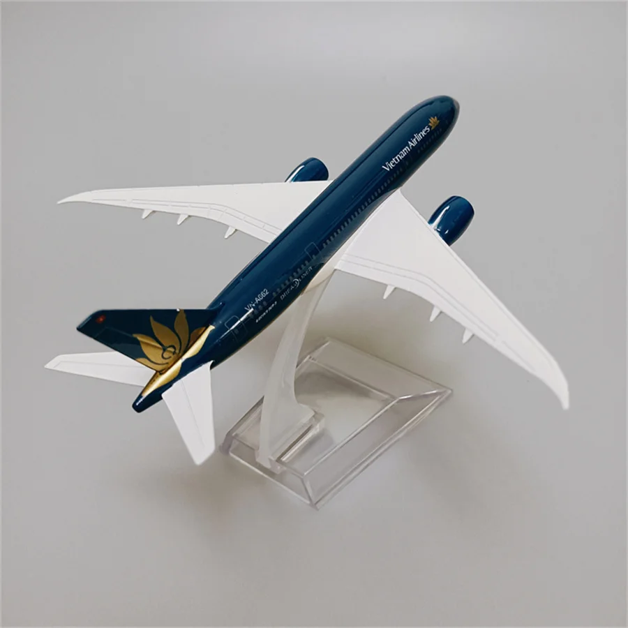 

16cm Alloy Metal Air Vietnam B787 Airlines Airplane Model Vietnam Boeing 787 Airways Plane Model 1/400 Scale Diecast Aircraft