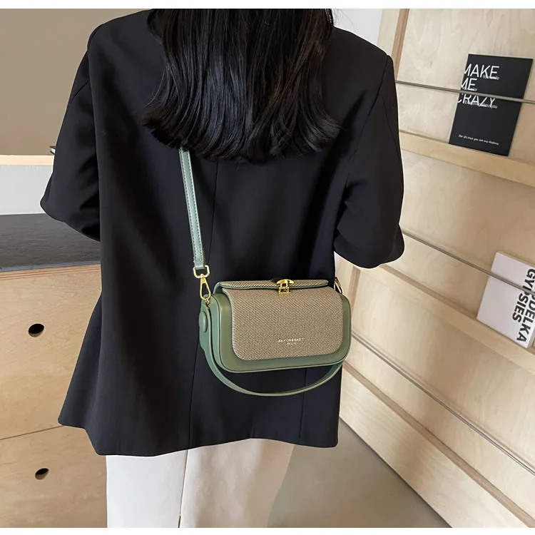 Mini Square Crossbody Bag - Luxury Designer Handbag Box Shape Satchel