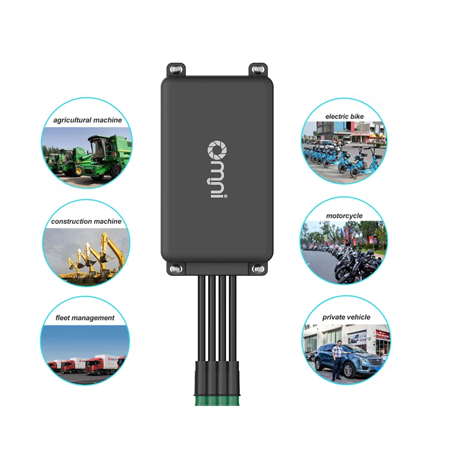 방수 4G 자전거 위치 추적 장치, 소형 오토바이 GPS 차량용 트래커