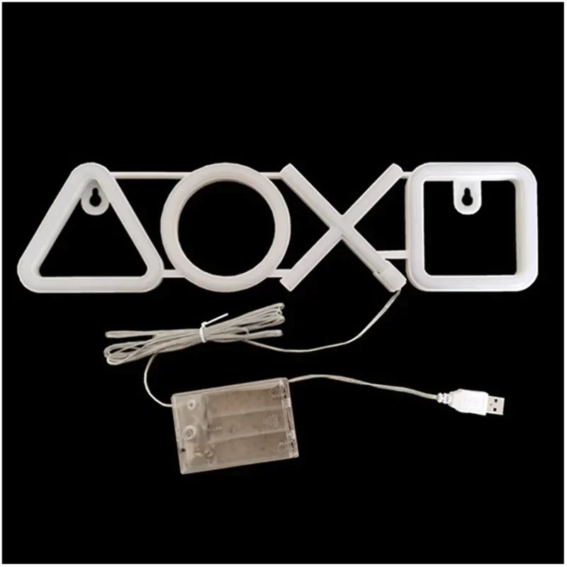 SOLIDEE Neon bord Gamepad Verstelbare Helderheid Dimbaar LED Neon Bord Slaapkamer Gaming Room Decor (35,6 x 22,9 cm SOLIDEE Neon bord Gamepad Verstelbare Helderheid Dimbaar LED Neon Bord Slaapkamer Gaming Room Decor (35,6 x 22,9 cm