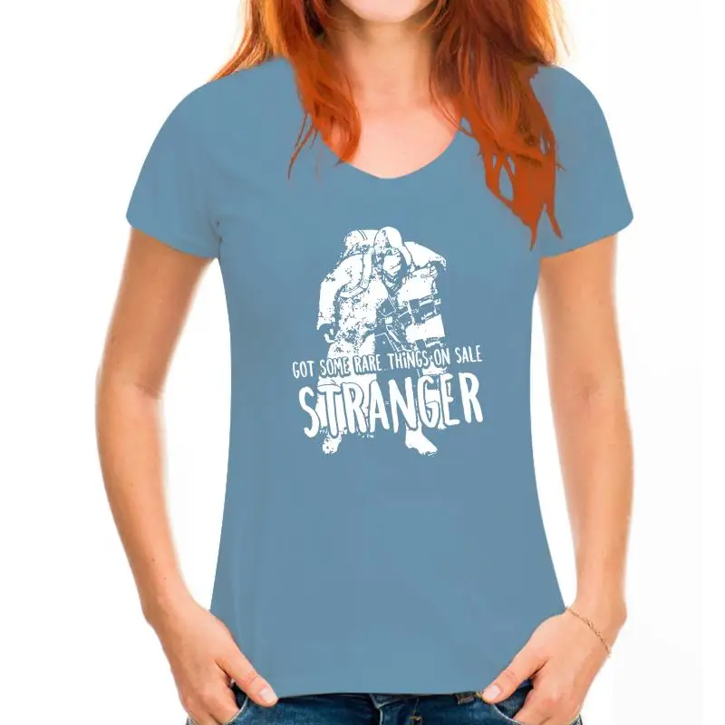 thumbnail image 1 of Got Some Rare Things on Sale Stranger Men's Black T-Shirt Popular Style Man T-Shirt Top Tee Solid Color T Shirts PLUS SIZE, 1 of 5